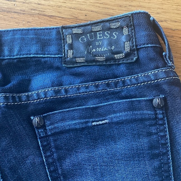 Guess By Marciano Dark Blue Jeans Size 24 - Picture 11 of 14